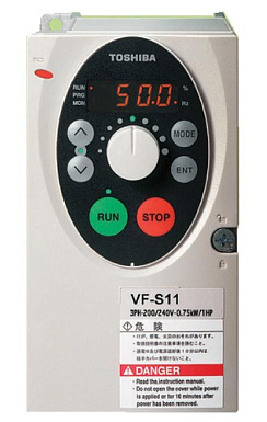 Частотный преобразователь TOSHIBA VFS11-4110PL-WN 11кВт 380В