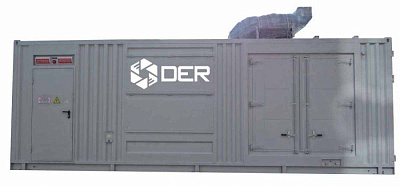 Дизельный генератор MGE P800CS 10500 В в контейнере ДЭР