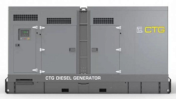 Дизельный генератор CTG 550C в кожухе с АВР ДизельЭнергоРесурс